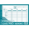 Ewidencja czasu pracy kierowcy A4 817-1